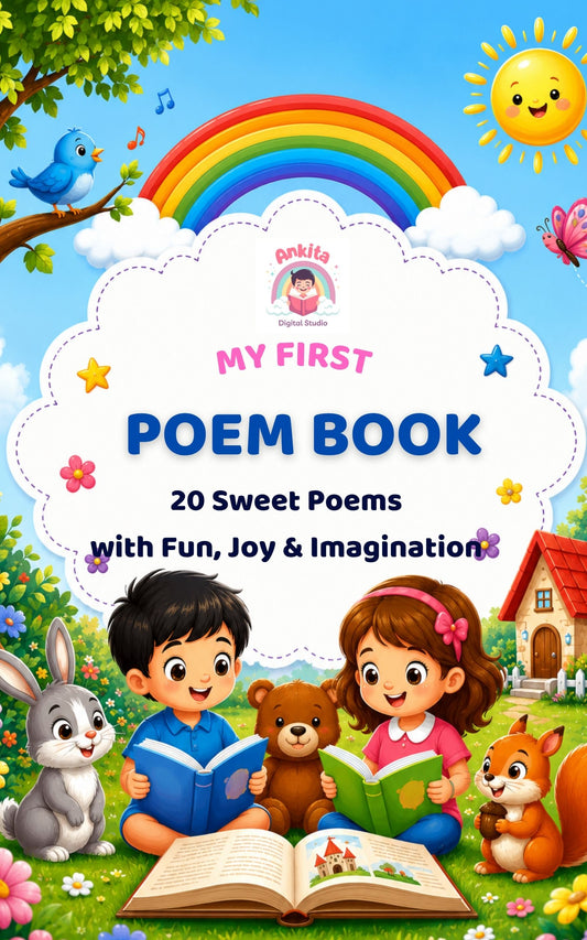 MY FIRST POEM BOOK | 20 Sweet Poems with Fun, Joy & Imagination