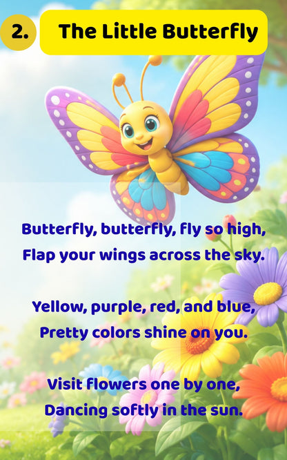 MY FIRST POEM BOOK | 20 Sweet Poems with Fun, Joy & Imagination