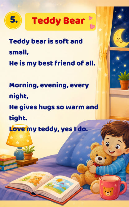 MY FIRST POEM BOOK | 20 Sweet Poems with Fun, Joy & Imagination
